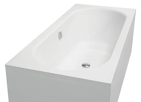 Besco Akrylátová obdélníková vana Vitae 150x75 (160x75, 170x75, 180x80) Barva: Bílá, Rozměry (cm): 150x75