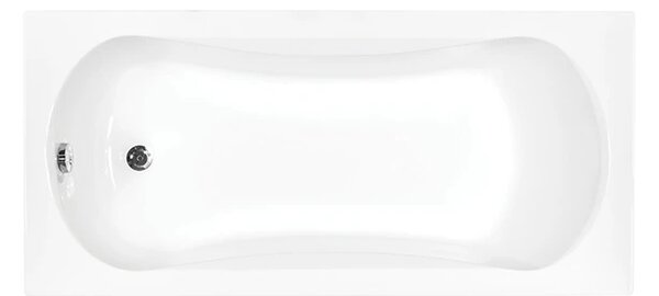 Besco Akrylátová obdélníková vana Aria 130x70 (140x70, 150x70, 160x70, 170x70) Barva: Bílá, Rozměry (cm): 130x70