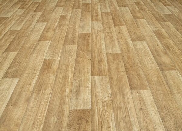 Breno PVC AMBIENT Chalet Oak 066L – světlé dřevo, šíře 300 cm
