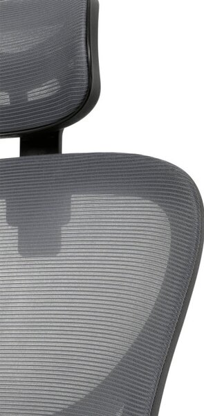 Kancelářská židle šedá KA-K2021 GREY