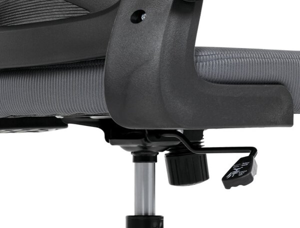 Kancelářská židle šedá KA-K2021 GREY