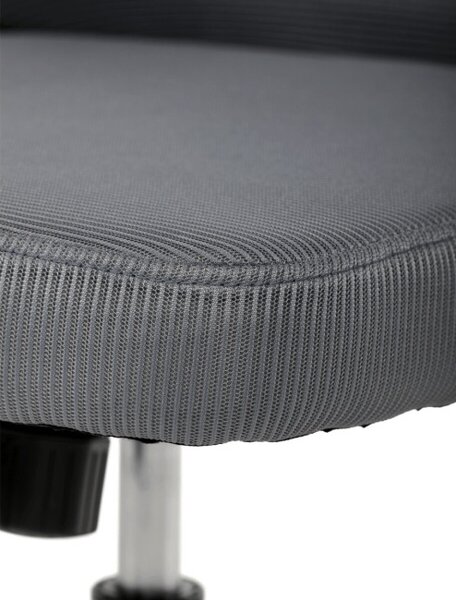 Kancelářská židle šedá KA-K2021 GREY