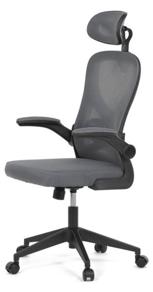 Kancelářská židle šedá KA-K2021 GREY
