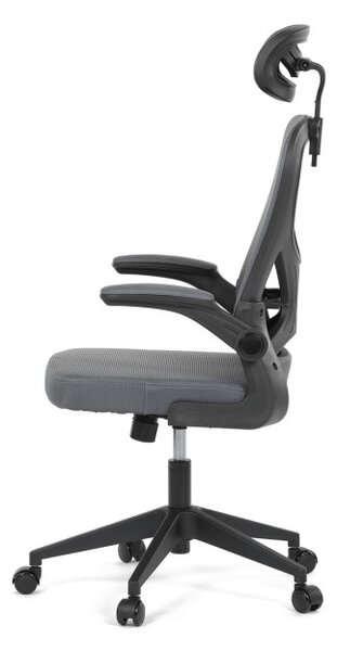Kancelářská židle šedá KA-K2021 GREY