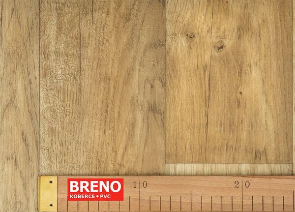 Breno PVC AMBIENT Chalet Oak 066L – světlé dřevo, šíře 300 cm