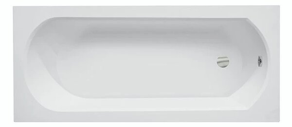 Besco Akrylátová obdélníková vana Intrica Slim 150x75 (160x75, 170x75) Barva: Bílá, Rozměry (cm): 150x75