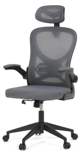 Kancelářská židle šedá KA-K2021 GREY