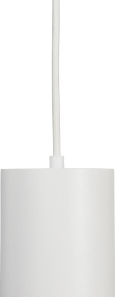 Designové závěsné svítidlo bílé vč. adaptéru na lištu 3fázové - 3fázové Tubo