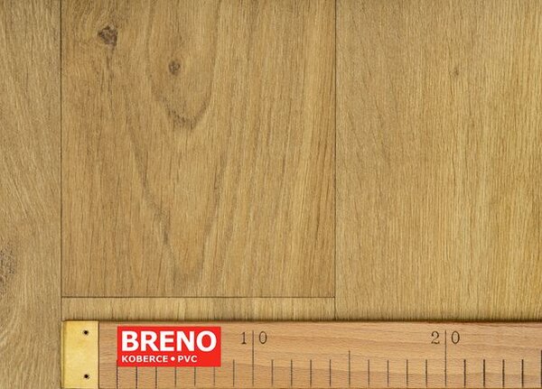 Breno PVC AMBIENT Vero 162L – světlé dřevo, šíře 400 cm