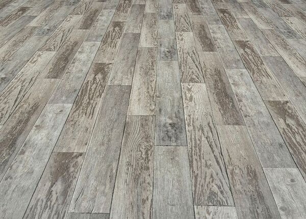 Breno PVC LA VIDA Dallas C81 – šedé dřevo, šíře 200 cm