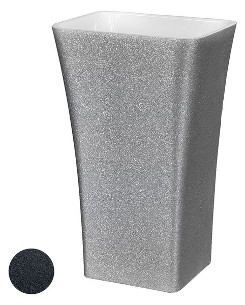 Besco Volně stojící umyvadlo z litého mramoru Assos Glam G UM VS 52x41x85 cm