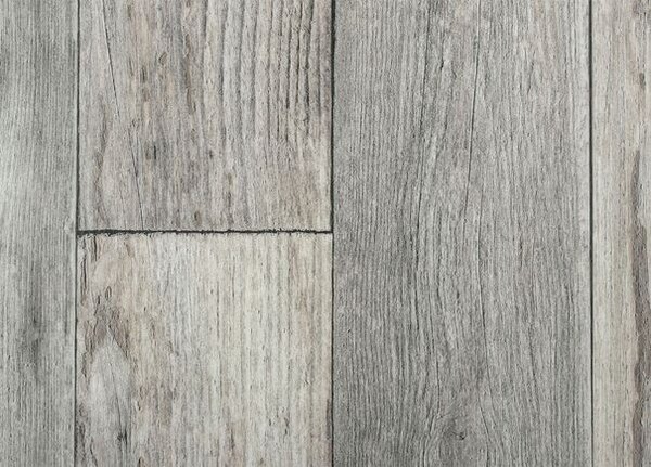 Breno PVC LA VIDA Dallas C81 – šedé dřevo, šíře 200 cm