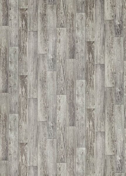 Breno PVC LA VIDA Dallas C81 – šedé dřevo, šíře 200 cm