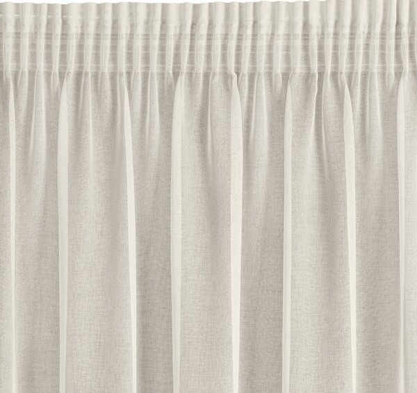 ZÁCLONA NA PÁSCE CARLI 140X270 CM BÉŽOVÁ