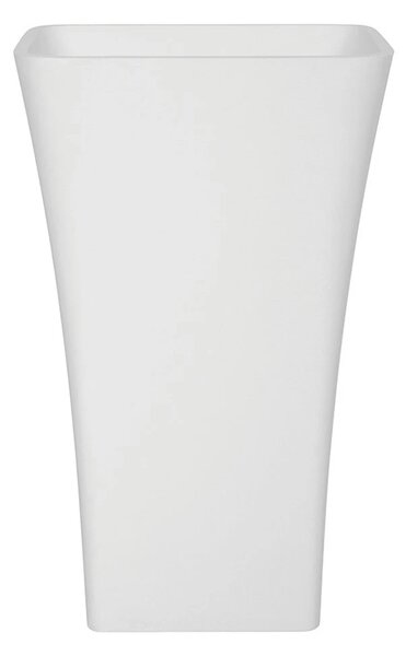 Besco Volně stojící umyvadlo z litého mramoru Assos UM VS 52x41x85 cm