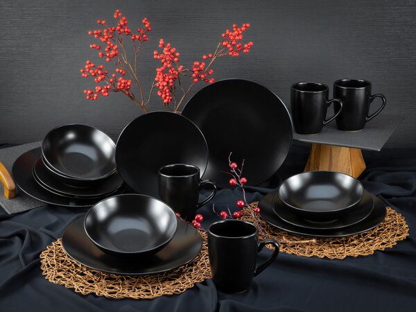 KOMBINOVANÁ SOUPRAVA, 16dílné, kamenina Creatable - Online Only nádobí, Online Only
