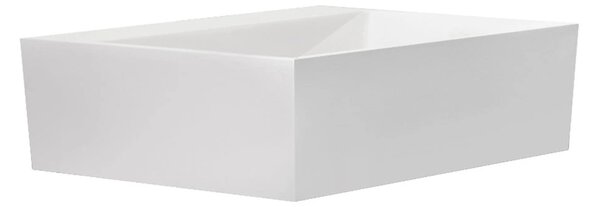 Besco Deskové umyvadlo z litého mramoru Vera UM D 50x42x15 cm, bez otvoru pro baterii