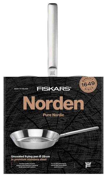 Fiskars Nerezová pánev Norden Steel 28cm