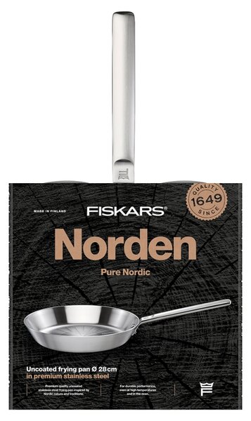 Nerezová pánev s pokličkou Norden Steel 26cm, Thermium
