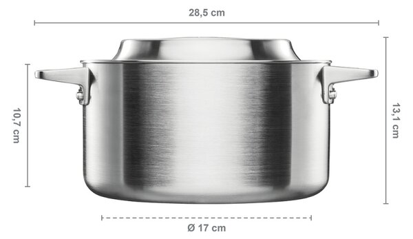 Fiskars Nerezový hrnec Norden Steel 3l