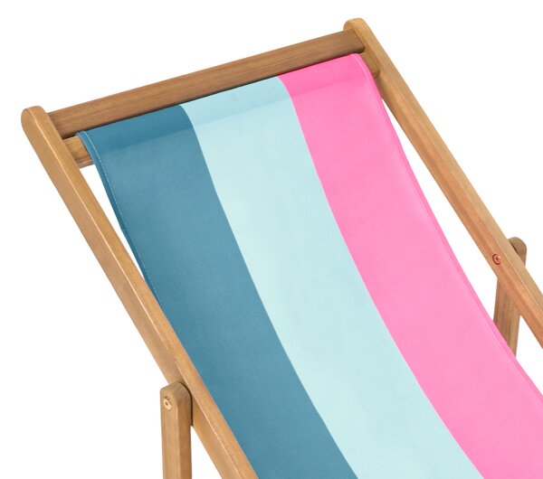 Sada 2 náhradních potahů na lehátko ANZIO/AVELLINO 113 x 44 cm Pestrá
