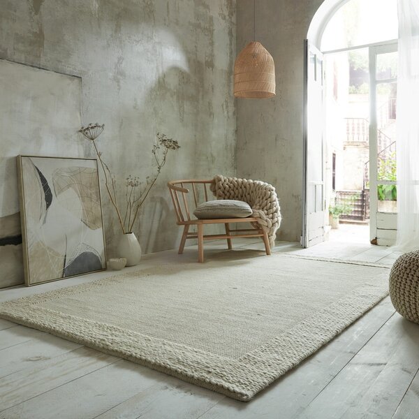 Béžový vlněný koberec 170x120 cm Rue - Flair Rugs