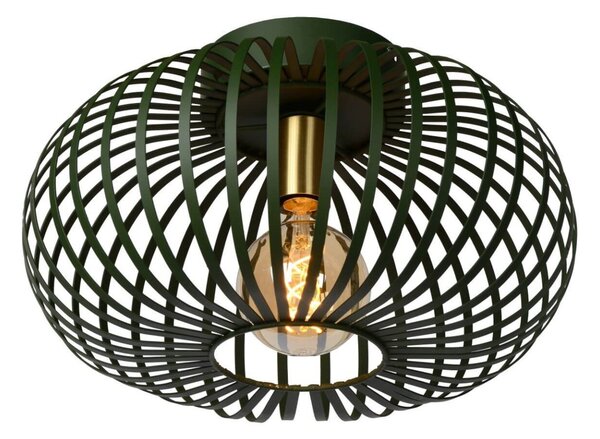 Lucide 78174/40/33 přisazené stropní svítidlo Manuela 1x60W | E27 - zelená, kov, stmívatelné
