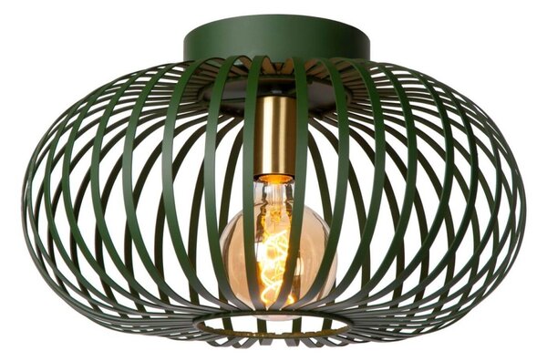 Lucide 78174/40/33 přisazené stropní svítidlo Manuela 1x60W | E27 - zelená, kov, stmívatelné