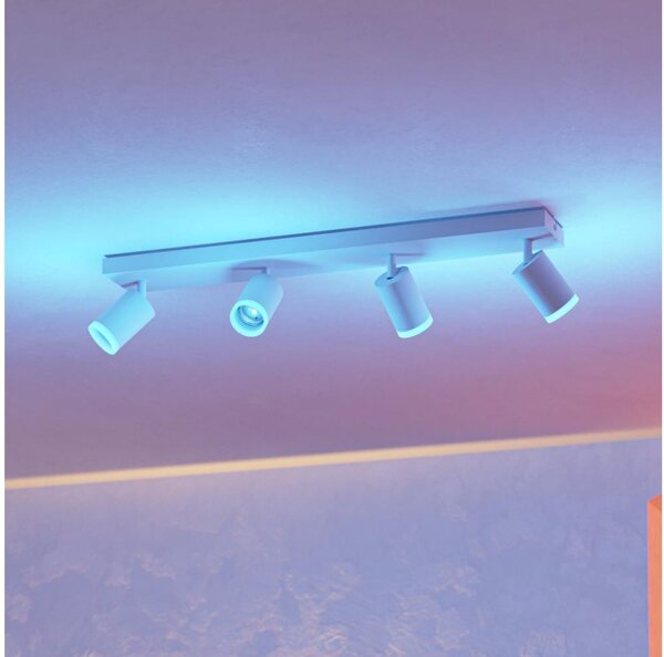 Eglo 901944 - LED RGBW Stm. bodové svítidlo MELITELLO-Z 4xLED/3,7W/230V bílá
