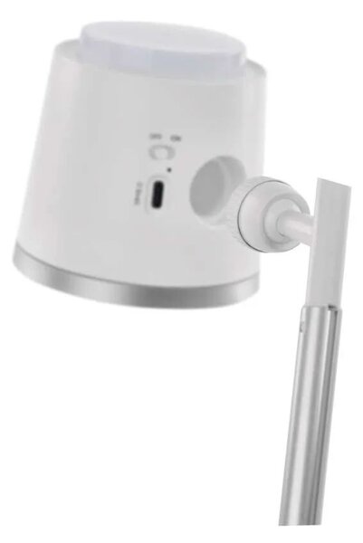 EMOS Bílá LED stolní nabíjecí magnetická lampa Abbie 4v1 6W Z7636W