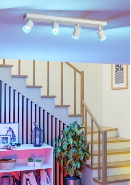 Eglo 901944 - LED RGBW Stm. bodové svítidlo MELITELLO-Z 4xLED/3,7W/230V bílá