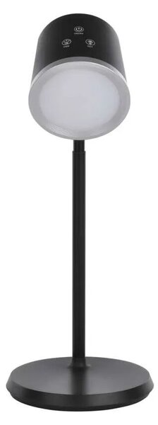 EMOS Černá LED stolní nabíjecí magnetická lampa Abbie 4v1 6W Z7636B