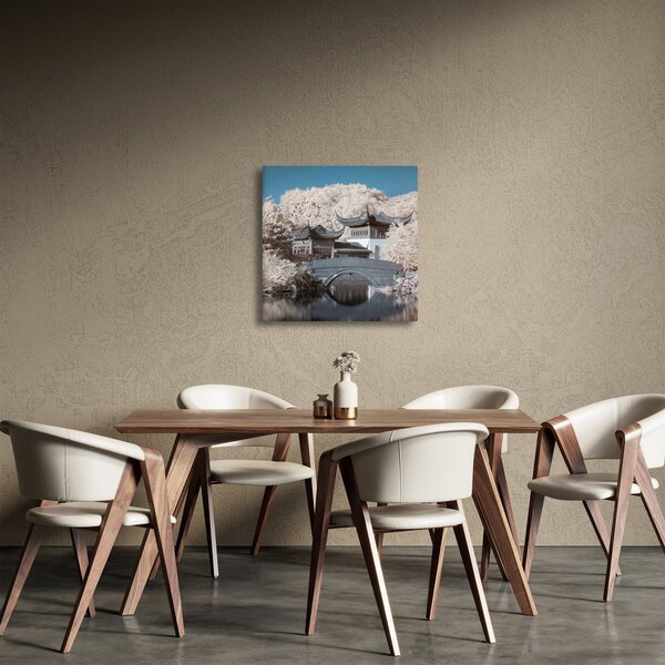 Obraz - Rozkvetlé stromy v Asii (30x30 cm)