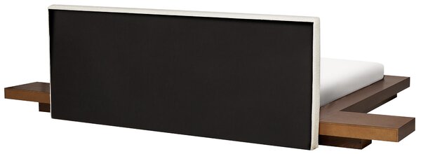 Postel Buklé ZEN 180 x 200 cm Hnědý jasan