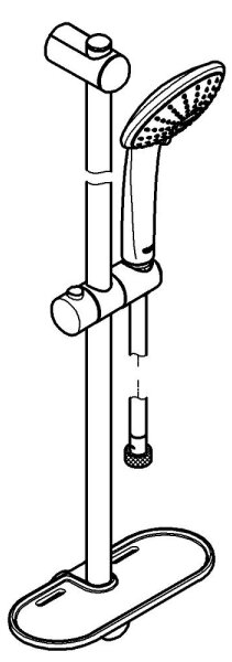 GROHE 27226001 - Sprchový set EUPHORIA 110 Massage 900 mm lesklý chrom