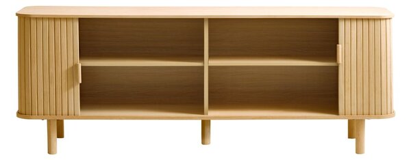 TV stolek v dekoru dubu v přírodní barvě 160x56 cm Cavo – Unique Furniture