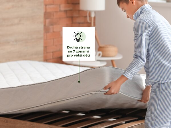 Dětská pěnová matrace ANATOMICA se studenou HR pěnou 90x200 cm