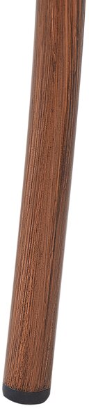 Zahradní jídelní stůl CASPRI II 80 cm 80 cm Sklo Šedá