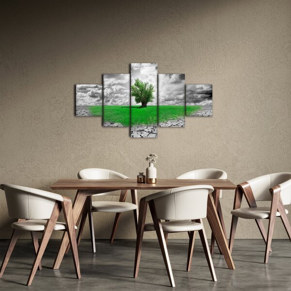 Obraz - Kus přírody ve městě (125x70 cm)