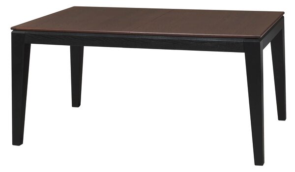 Szynaka Jídelní rozkládací stůl Fuego z masivu 160/240 cm dub Antik/černý