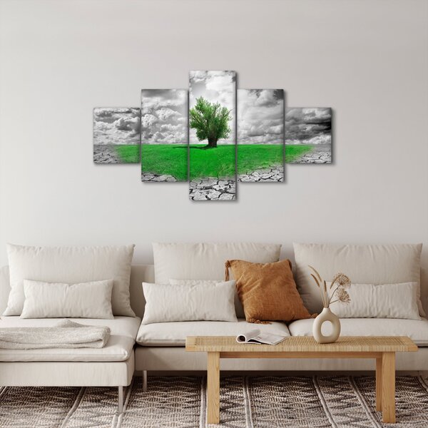 Obraz - Kus přírody ve městě (125x70 cm)