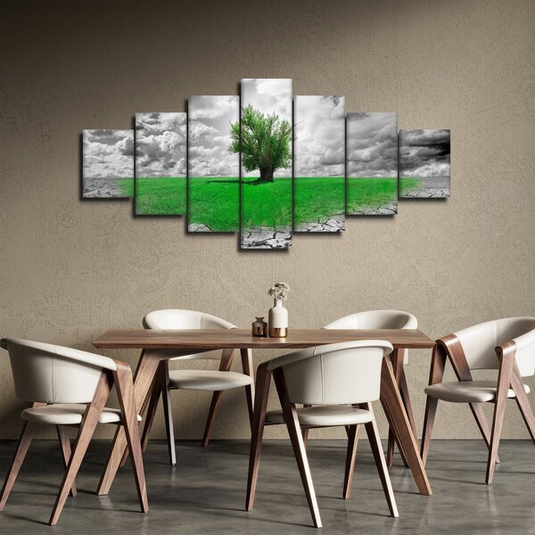 Obraz - Kus přírody ve městě (210x100 cm)