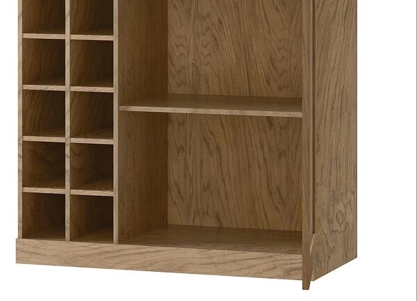 Szynaka Komoda s barem Cozy z masivu 15 100 cm dub Rustikal