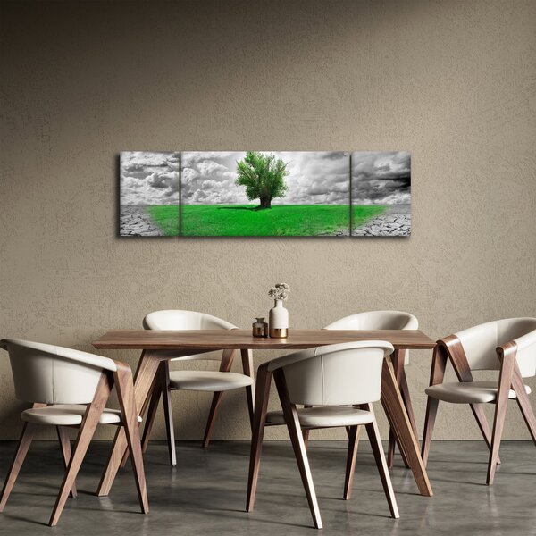 Obraz - Kus přírody ve městě (170x50 cm)