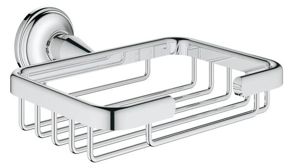 GROHE 40659001 - Rohová polička ESSENTIALS AUTHENTIC lesklý chrom