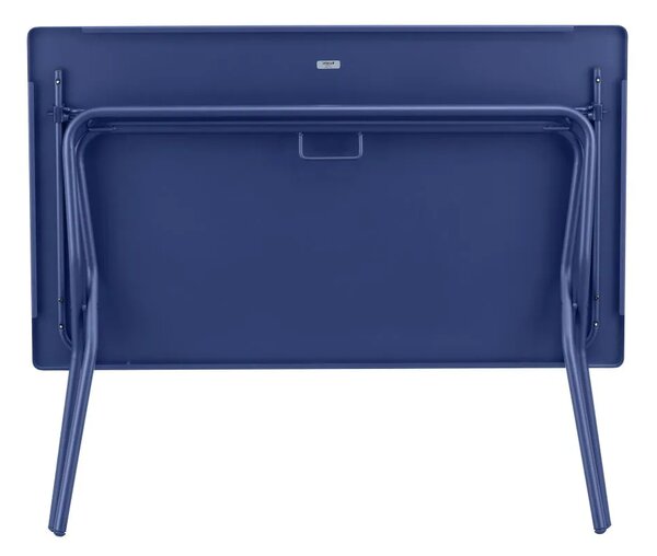 Skládací venkovní stůl Lafuma BALCONY II modrá Indigo – 120×70 cm
