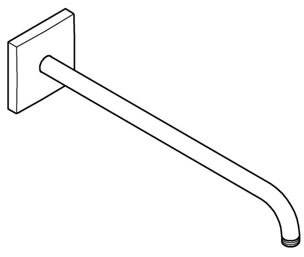 GROHE 26145000 - Sprchové rameno RAINSHOWER 422 mm lesklý chrom