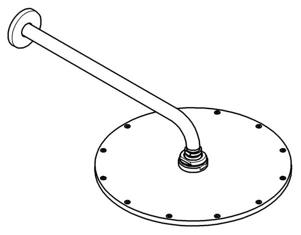 GROHE 26066DC0 - Hlavová sprcha RAINSHOWER COSMOPOLITAN 310 380 mm nerez
