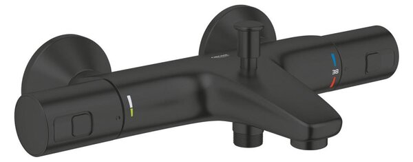 GROHE 345982430 - Termostatická vanová baterie PRECISION START 168 mm černá