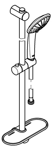 GROHE 27227001 - Sprchová souprava EUPHORIA 900 mm lesklý chrom